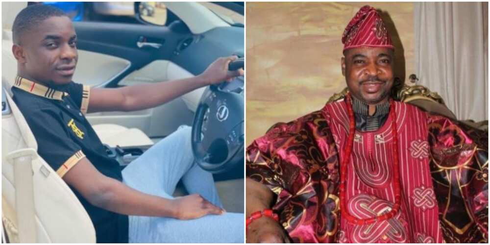 He is a very prayerful and loving father: MC Oluomo’s son praises him