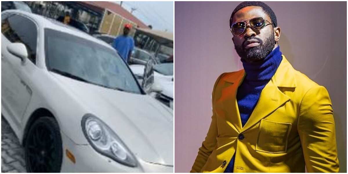 Singer Ric Hassani adds new whip to his car collection and it's a Porsche