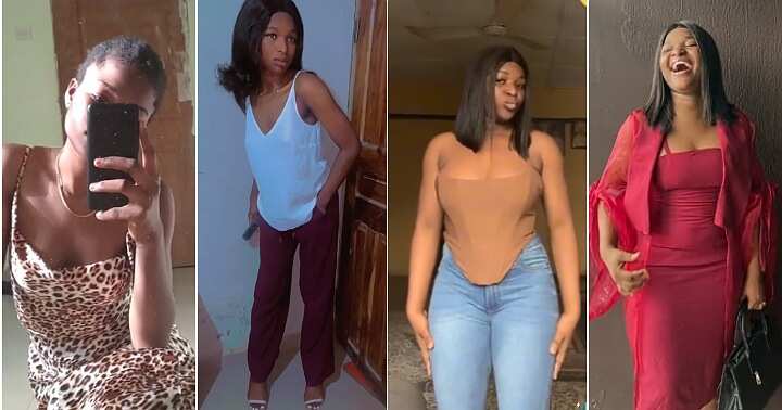 I Wasn't a Fan of How Slim I Was: Nigerian Lady Shares Fine Transformation  as She Gains Weight Using Food 