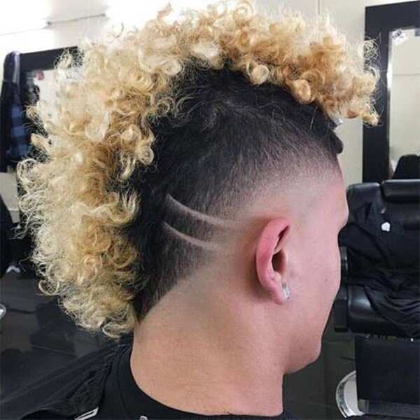 mohawk fade haircut ideas for men