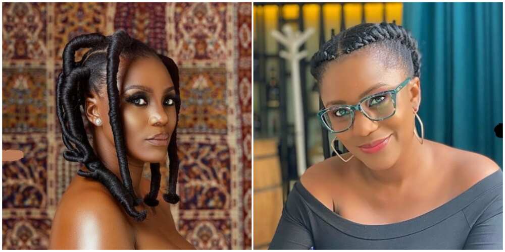 African Queen: Nollywood Actress Kiki Omeli Rocks Gorgeous Treaded Hairdo for Her Birthday