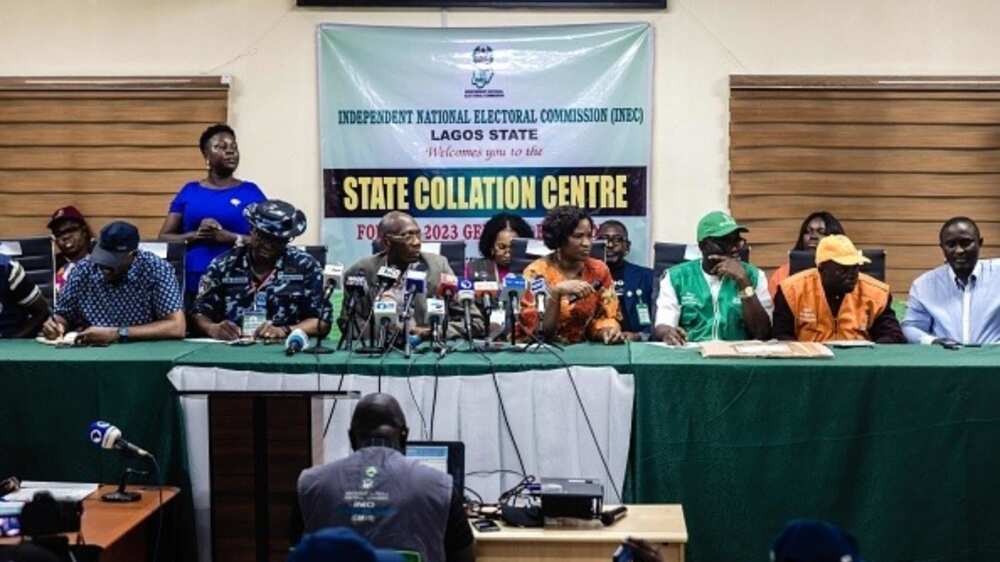 Lagos INEC collation centre/2023 Governorship Elections Results