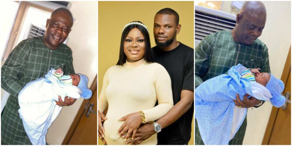 Fans Celebrate With Actor Yinka Quadri As He Welcomes Another Grandchild to the World