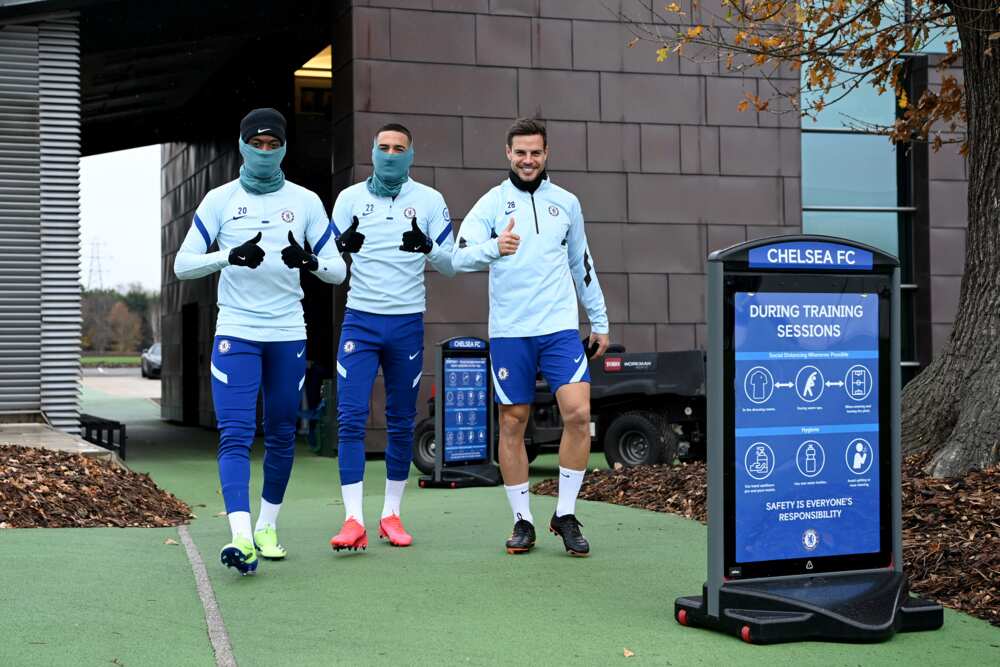 Chelsea stars in action at Stamford Bridge