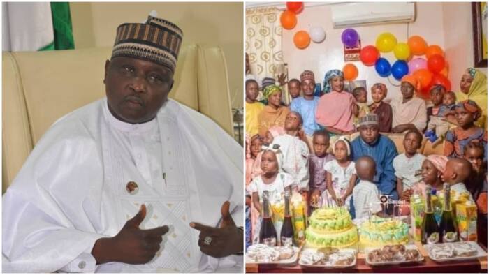 It's a bouncing baby girl: Elated Nigerian lawmaker welcomes 28th child, plans to have more before 2023 polls