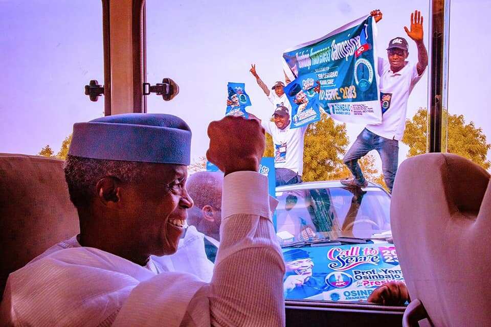 Osinbajo ya je neman kuri’un APC Osinbajo ya je neman kuri’un APC