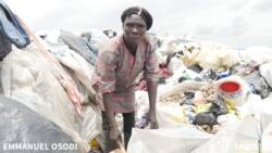 Meet Yinusa, a middle-aged woman who makes a living as a scavenger