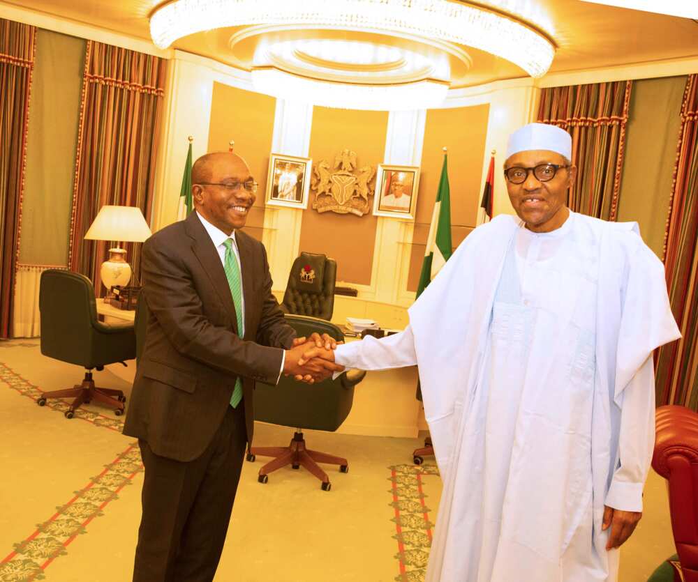 Buhari and Emefiele meets