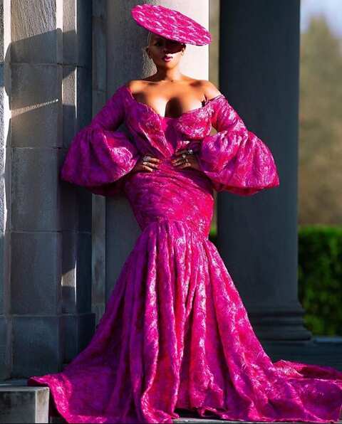 nigerian material dresses