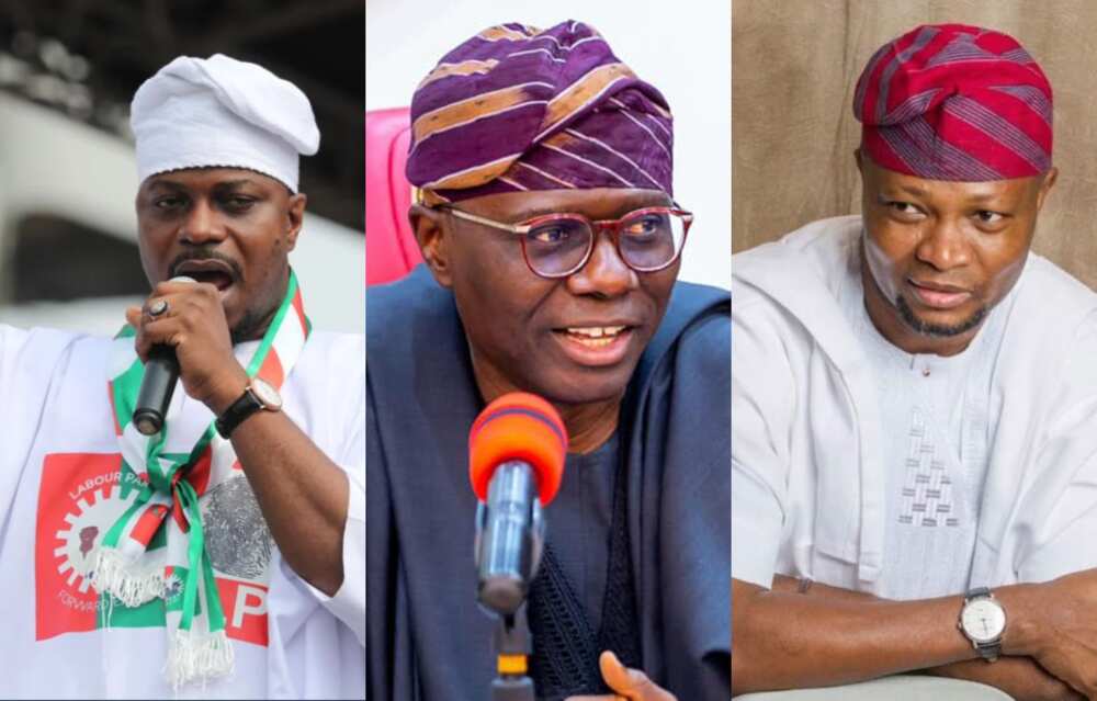 Babajide Sanwo-Olu/Abdul-Azeez Adeniran/Jandor/Gbadebo Rhodes-Vivour/Lagos/2023 Election