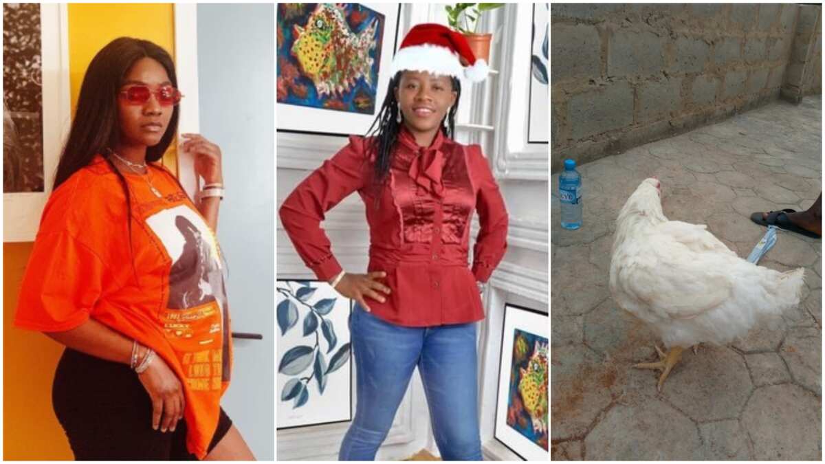 Remember the woman who praised husband for buying 1 Xmas chicken and got N100k on Twitter? Simi just gave her another N200k, Nigerians react (photos)