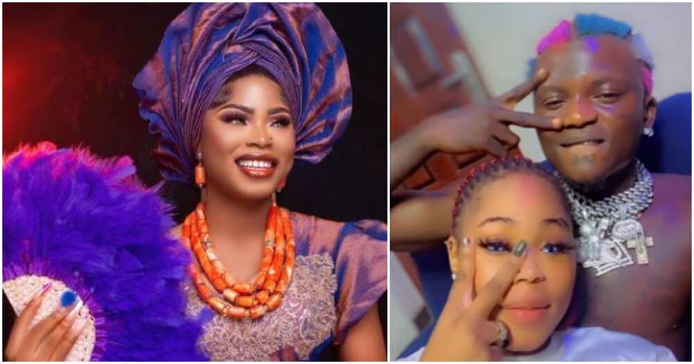 Nigerian singer Portable and his wife Nigerian singer Portable and his wife