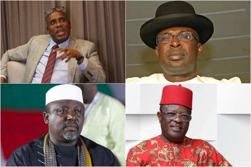 2023: Tinubu Missing As Northern Group Says Amaechi, Umahi, Others Being Considered for President