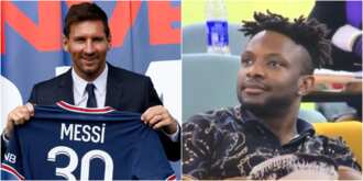 BBN housemate Cross mocked for claiming Messi will retire at Barcelona, has no clue he signed for PSG