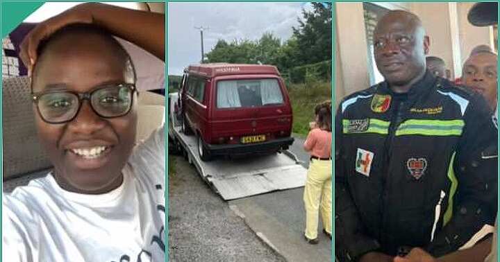 Check out 3 Nigerians who rode bikes and drove vehicles from UK to Lagos
