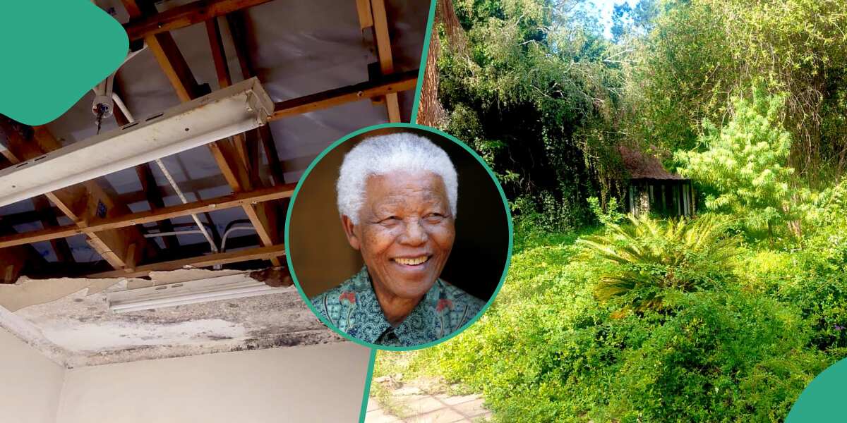 PHOTOS: Nelson Mandela's mansion left to rot as grand children fail to pay electricity bill