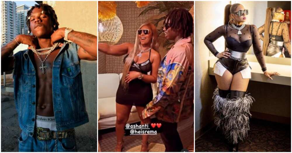 Photos of Rema and Ashanti Photos of Rema and Ashanti