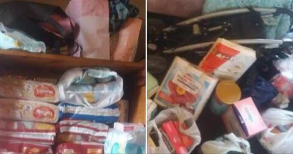 Donations poured in from the generous community for Zandile and her children. Source: Zandile Dladla/Facebook Donations poured in from the generous community for Zandile and her children. Source: Zandile Dladla/Facebook