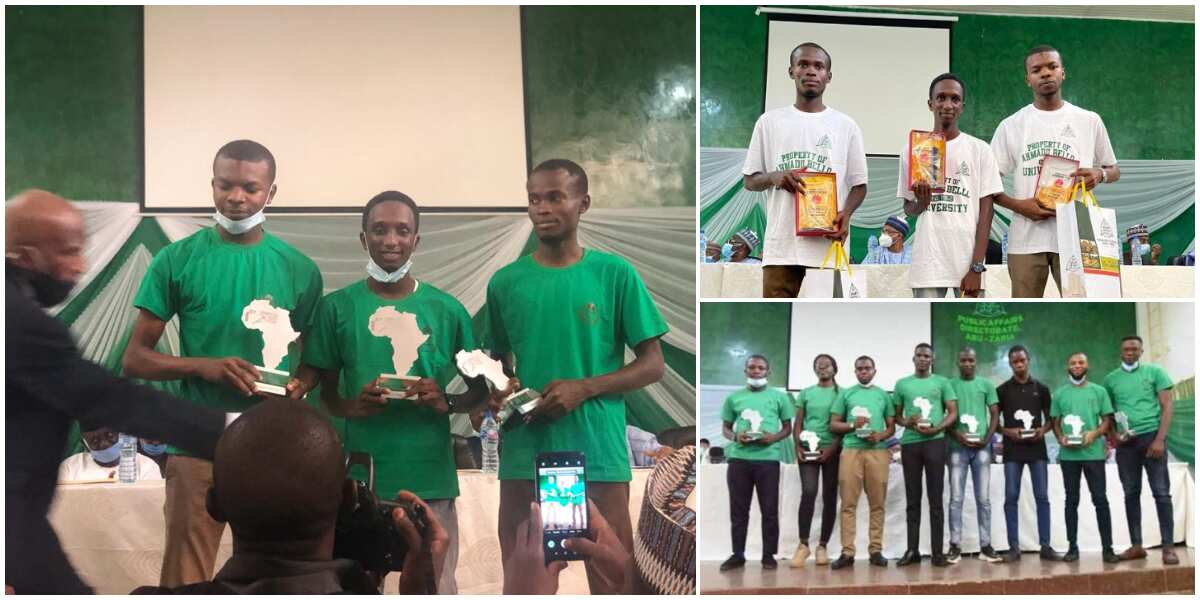 3 brilliant Nigerian students defeat 150,000 students from 82 countries to win global AI contest