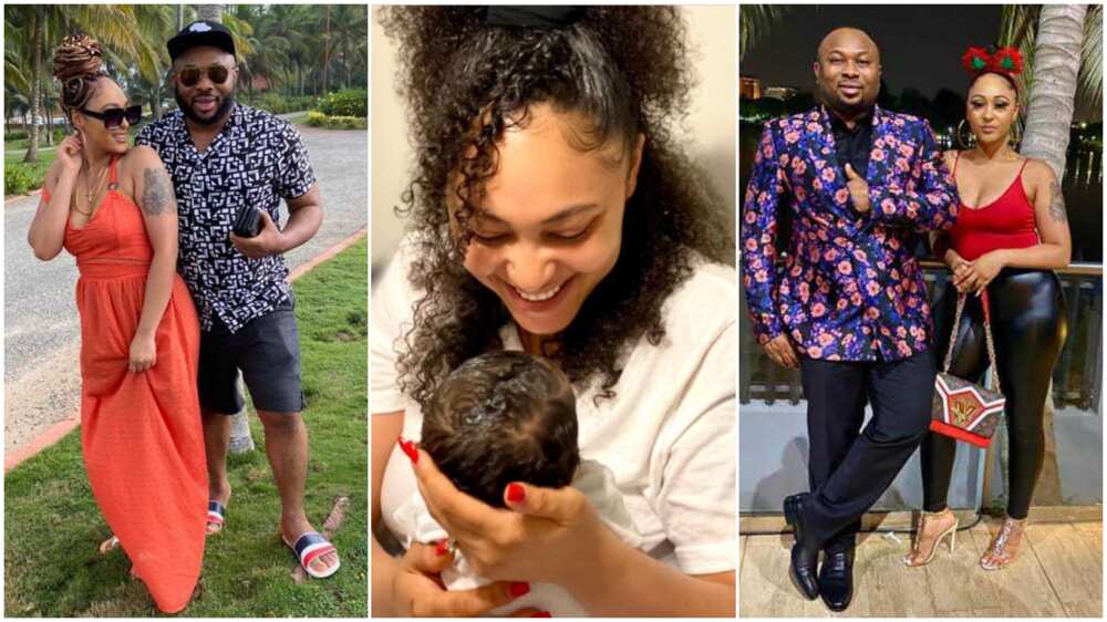 Thanks for making me a mother: Rosy Meurer appreciates Olakunle Churchill on Mother's Day