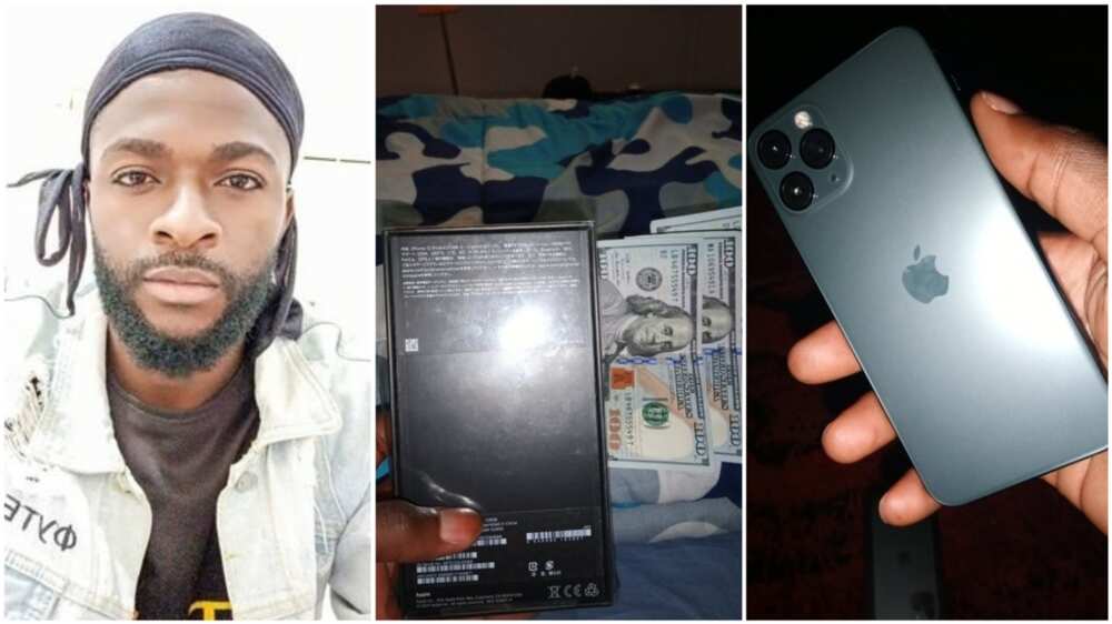 Reactions as Nigerian man says woman gave him iPhone 12 Pro