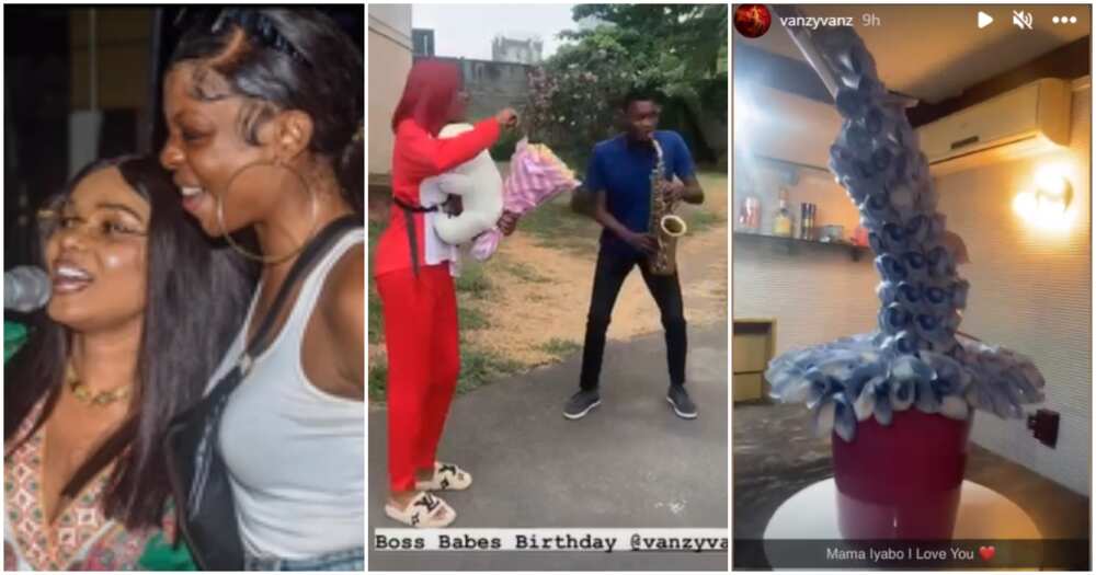 Iybao Ojo and stepdaughter Onyinye Iybao Ojo and stepdaughter Onyinye