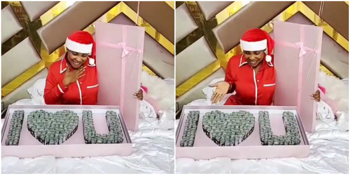 Actress Iyabo Ojo excited as friend surprises her with cash gift on Christmas Day (video)