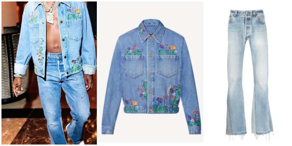 Celebrity Price Check: Music Star Wizkid Steps Out in N1.3m Denim Ensemble  