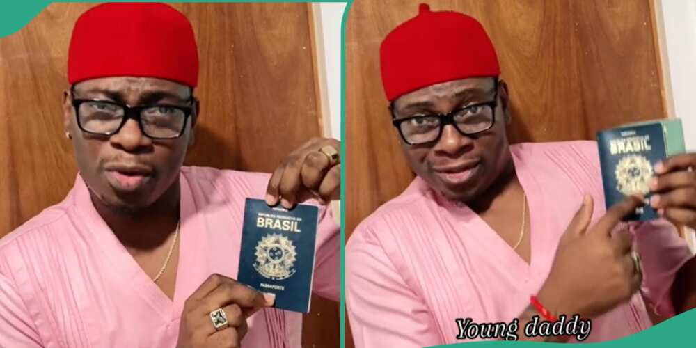 Nigerian man gets Brazilian passport.