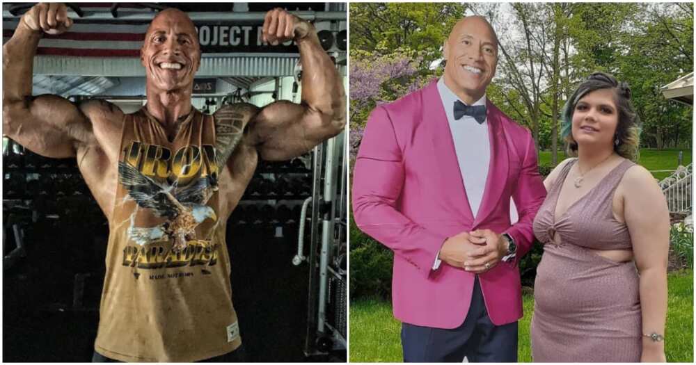 The Rock: Woman Who Took His Life-Size Image as Prom Date