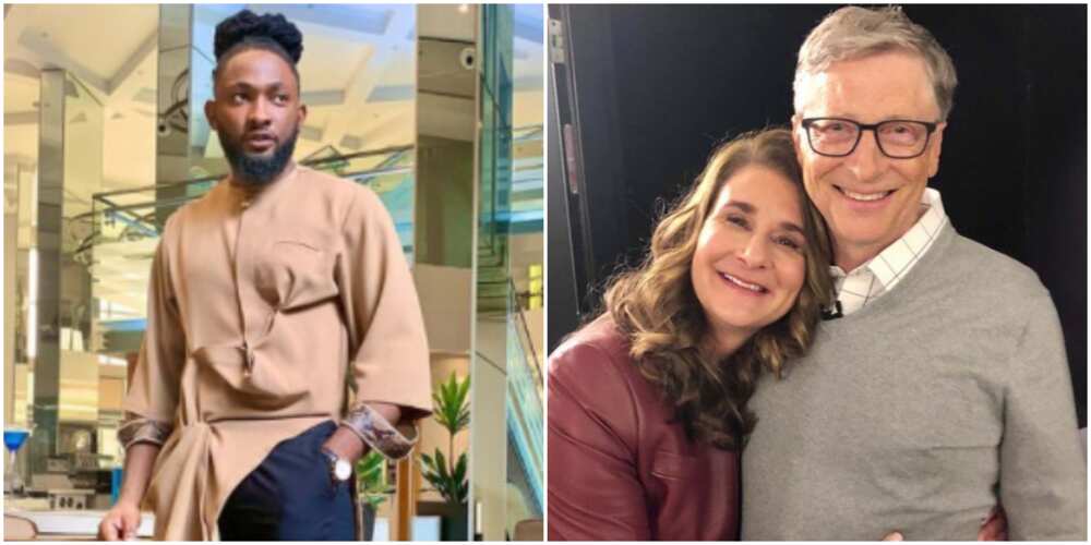 This Marriage Thing No Be Scam So? UTI Nwachukwu Reacts to Bill and Melinda Gates Divorce News