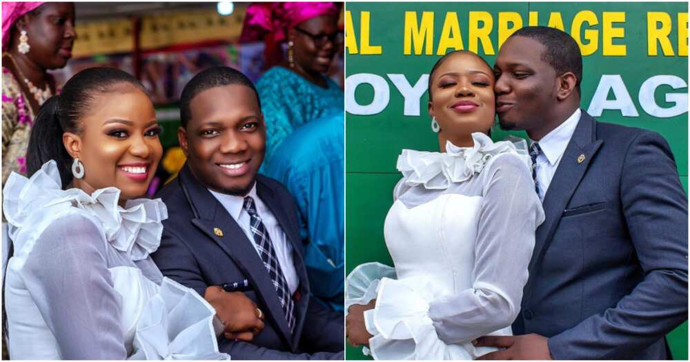 Actress Seilat Adebowale weds her man in beautiful wedding ceremony, celebrities attend