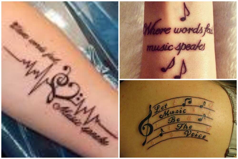 tattoos for music lovers