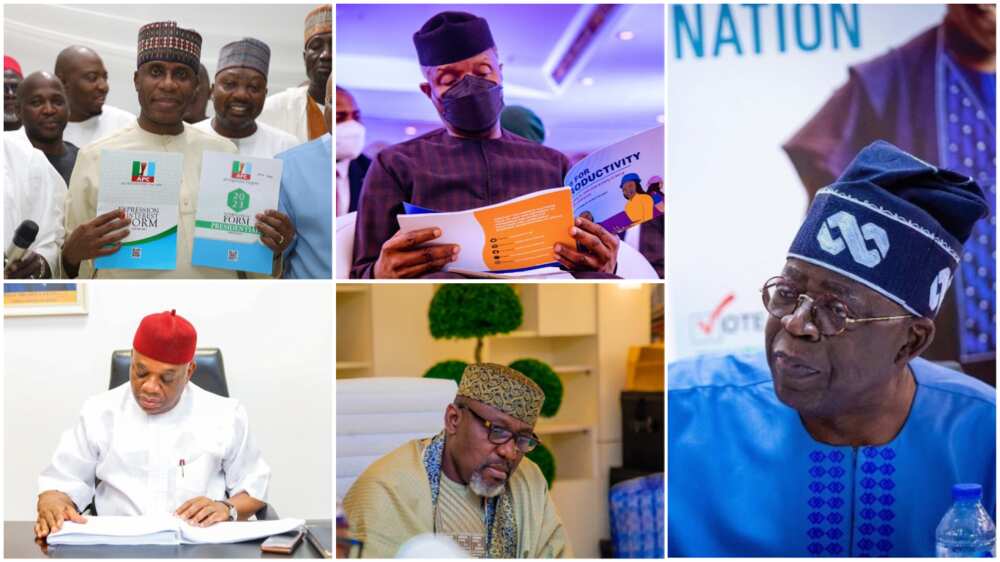 23 APC Presidential Aspirants, Buhari, 2023