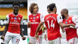 Just in: Arsenal defeat stubborn Wolves as Saka, Lacazette seal victory for the Gunners