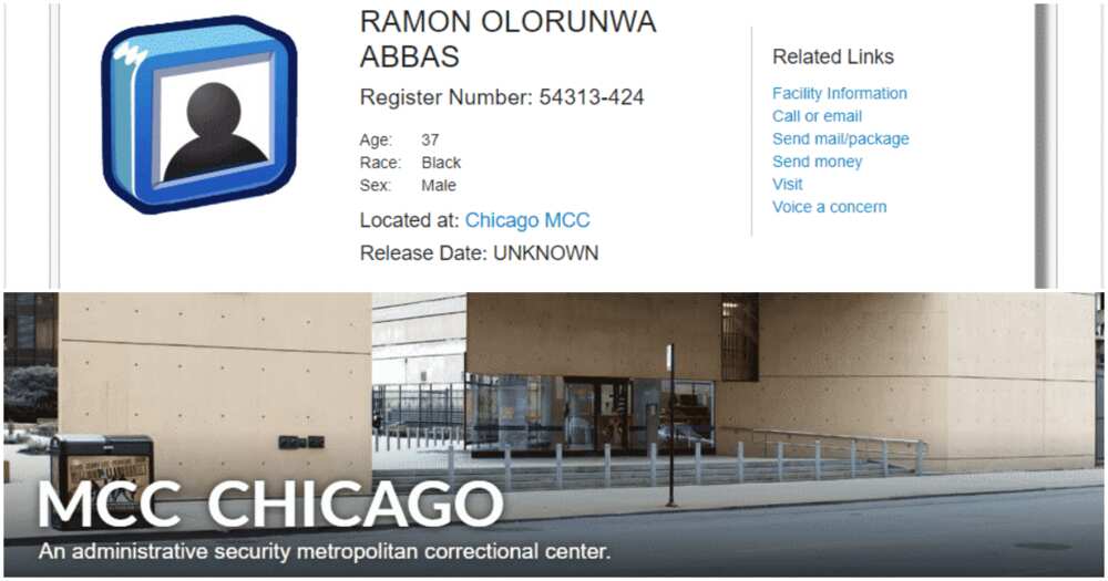 Check out the Chicago prison where alleged fraudster Hushpuppi is currently being held (photos)