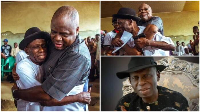 BREAKING: Tears as prominent Nigerian governor's father dies