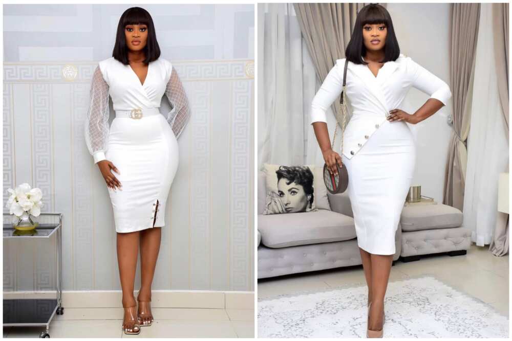 Corporate gowns for ladies in Nigeria