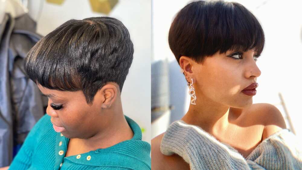 Short weave hairstyles for women