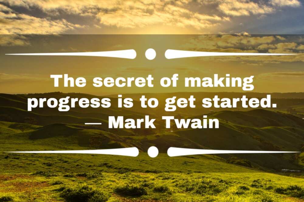 Quotes on making progress