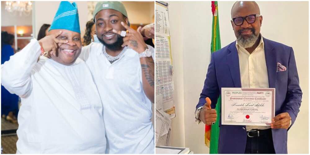 Davido, Dele Adeleke