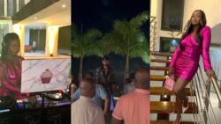 "Why u not wearing ur ring?”: Netizens query DJ Cuppy as she played at a private Island party in Ghana
