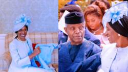 Photos emerge as Osinbajo pens heart-melting birthday tribute to wife at 55