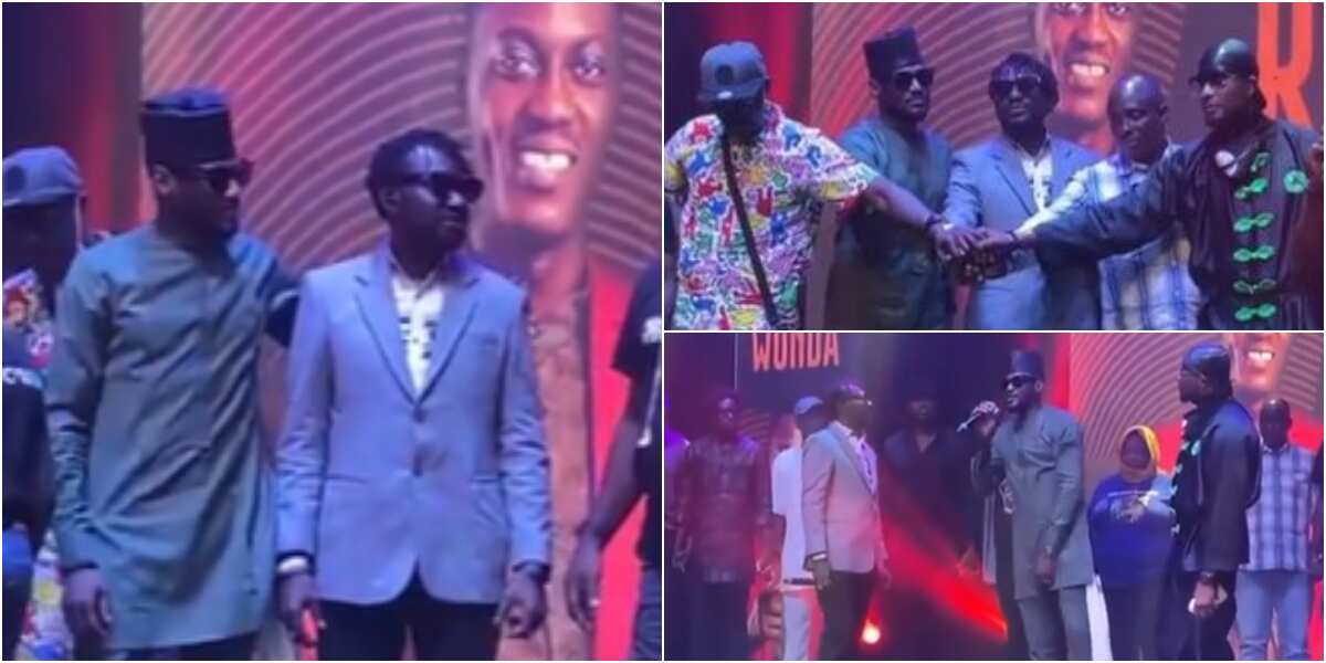 2baba and Blackface finally end long time beef in honour of Sound Sultan, perform together on stage