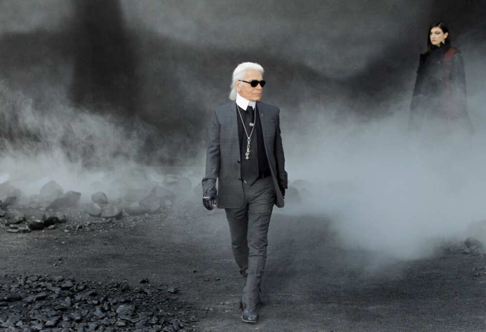 Lagerfeld lived in the apartment for around 10 years up to his death