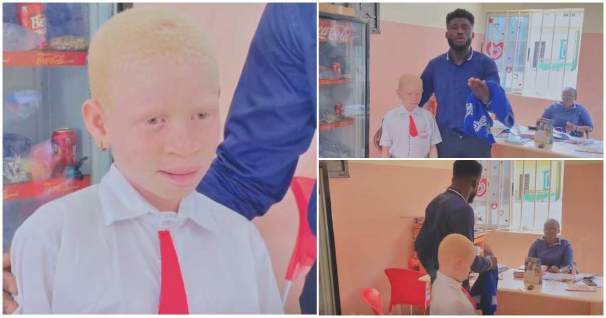 Nigerian comedian adopts little girl whose stepdad stopped from going to school for 4 years, vows to train her