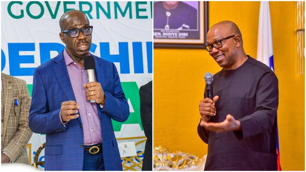 Godwin Obaseki/Peter Obi/PDP Governor/Labour Party/2023 Presidential Election