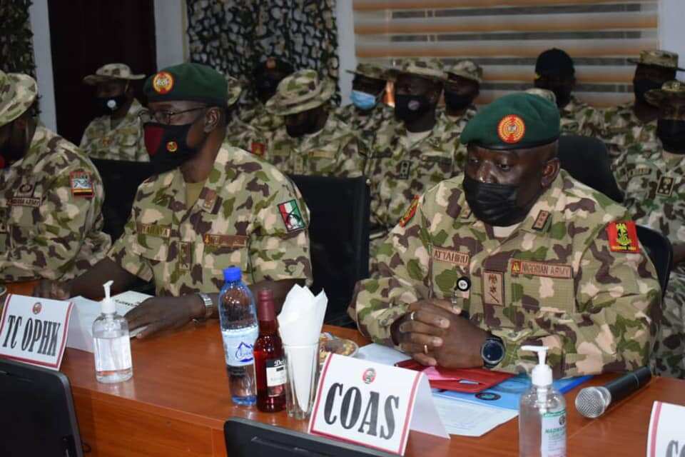 BREAKING: Tears as Remains of Late COAS, 10 others Arrive Abuja