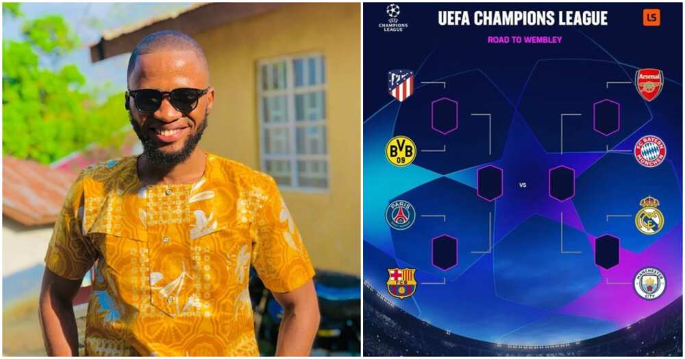 Man predicts 2 teams to make it to UEFA Champions League final