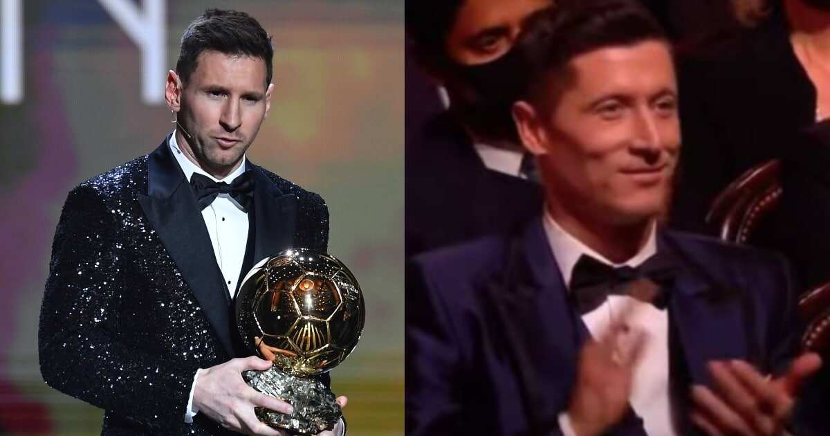 Lionel Messi Sends Classy Message To Robert Lewandowski After Bayern Striker Failed To Win Ballon D Or Legit Ng